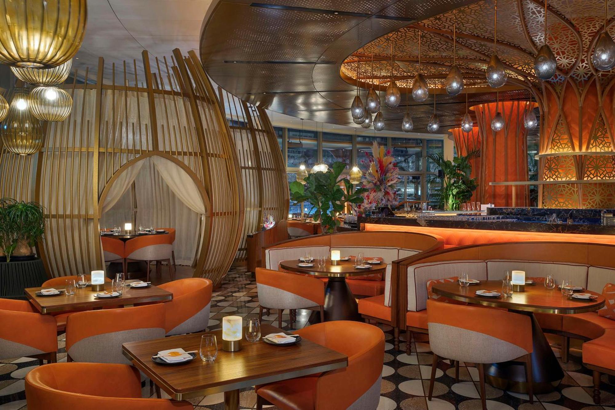 Waldorf Astoria Doha Lusail Exterior foto The interior of the restaurant